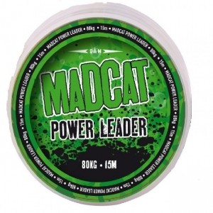 Plecionka Przyponowa Mad Cat - Power Leader 80kg 15m - Mad Cat Dam